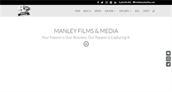 Desktop Screenshot of manleyfilms.com